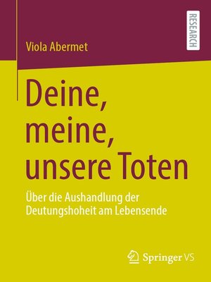 Deine, meine, unsere Toten - ebook